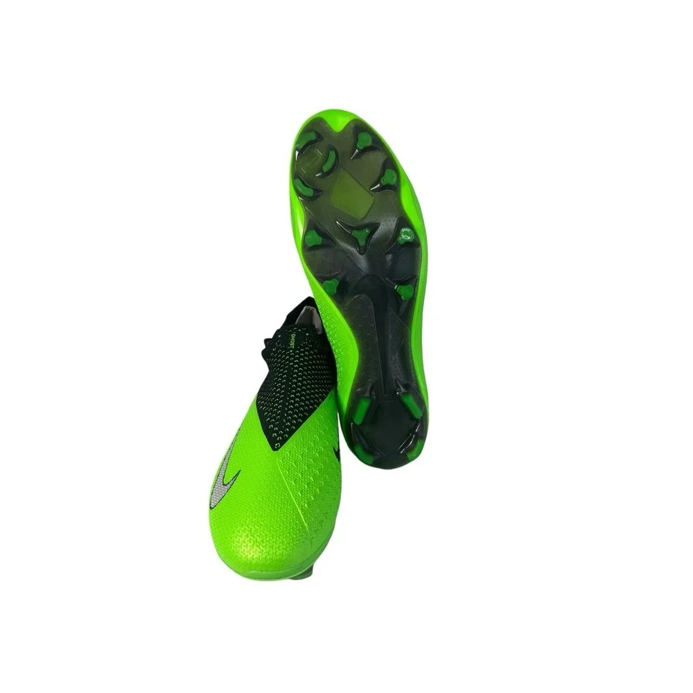 Nike Phantom VSN 2 Elite DF FG ACC Gost Black Platinum Green  CD4161-036 Size 10